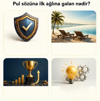Pul sözünü eşidəndə ilk ağlına gələn nədir?
